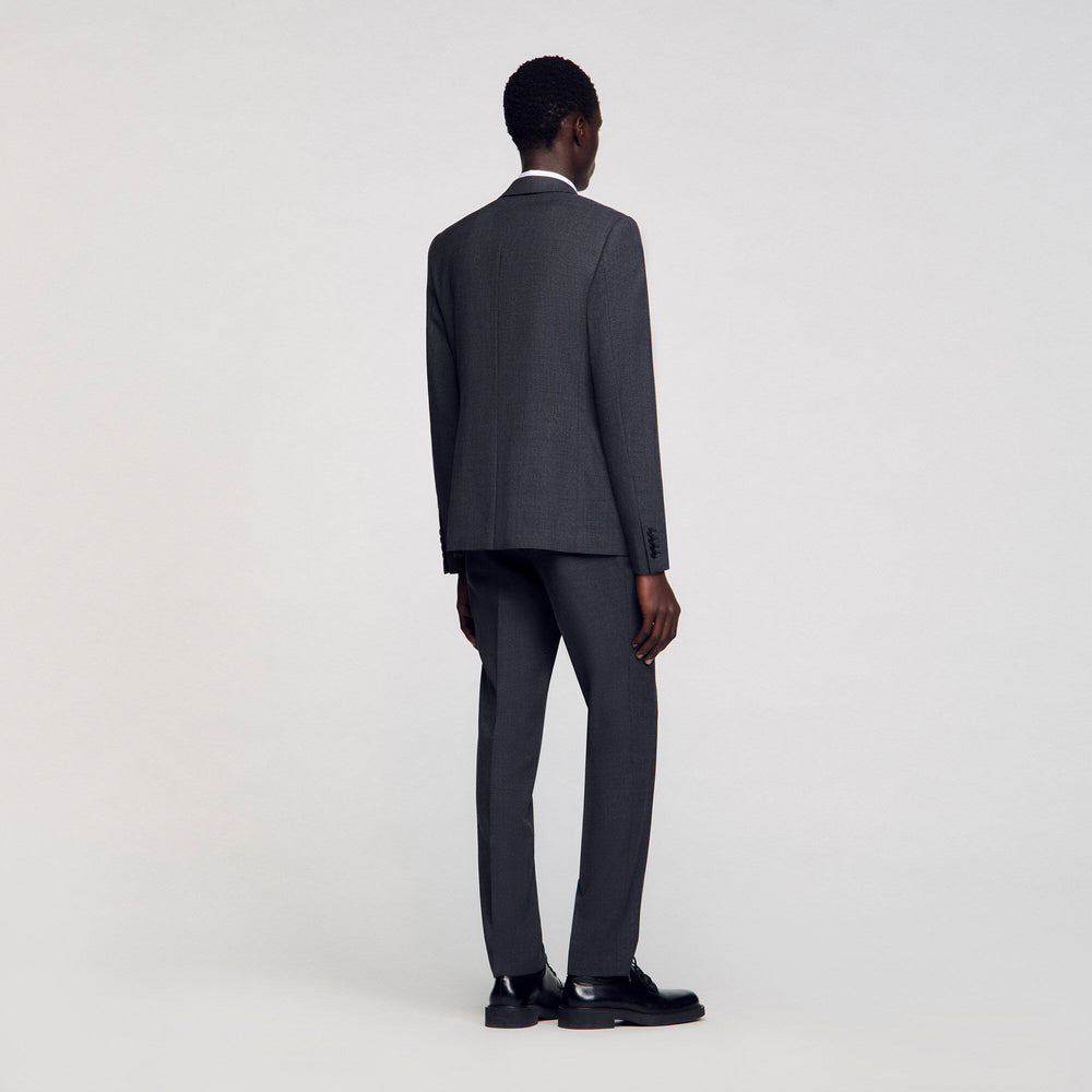 Sandro Men Wool suit jacket