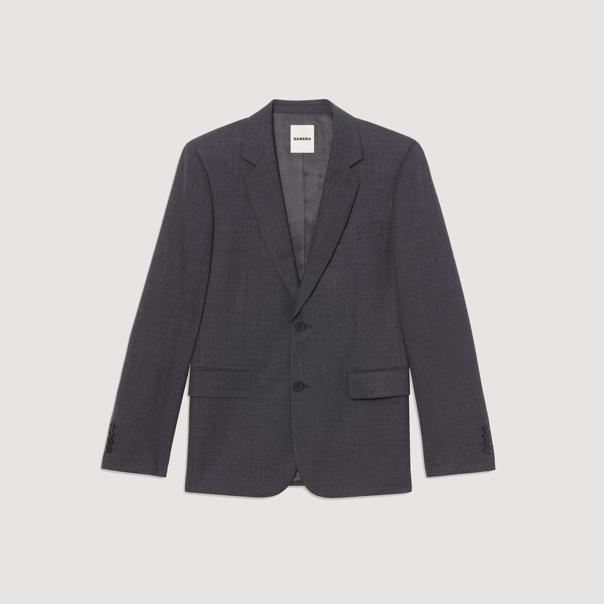 Sandro Men Wool suit jacket