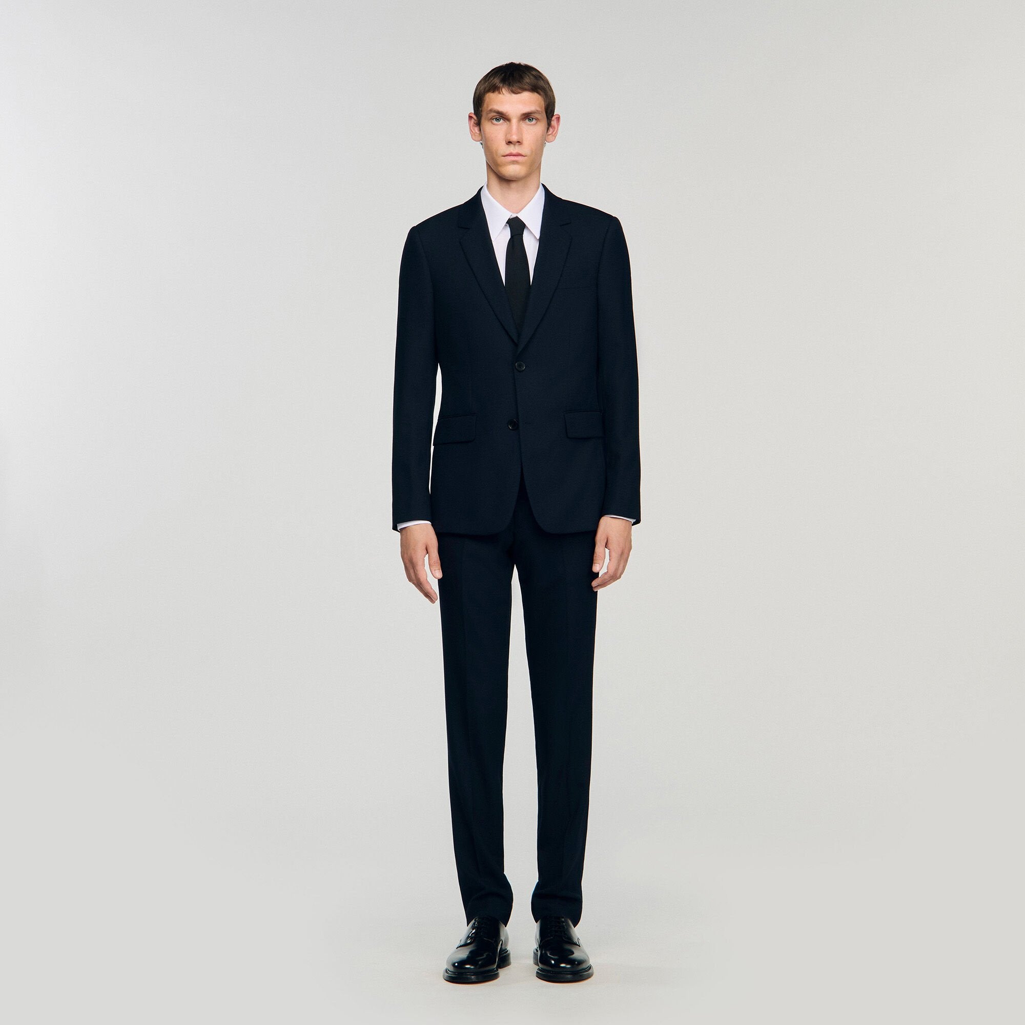 Sandro Men Wool suit jacket