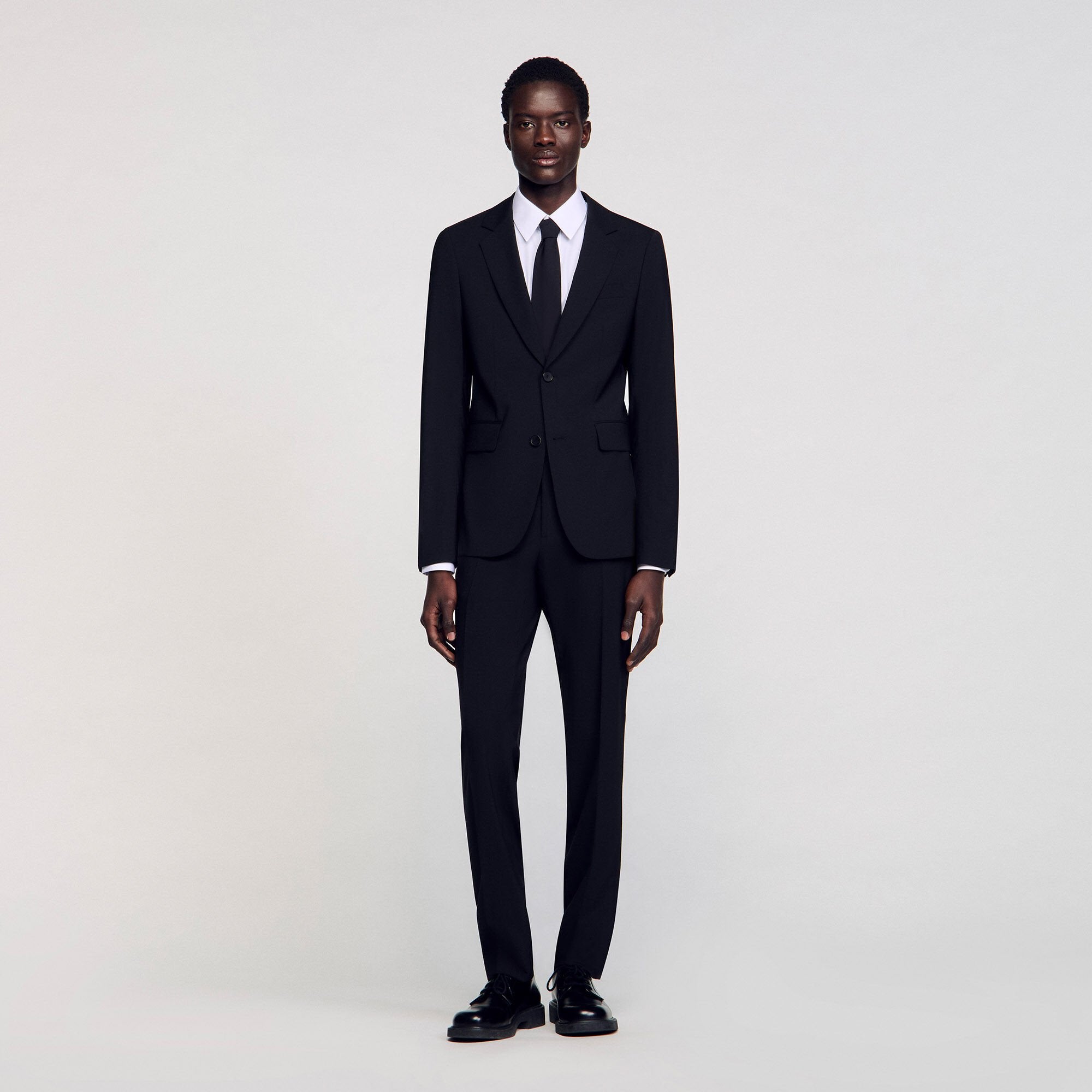 Sandro Men Virgin wool suit jacket