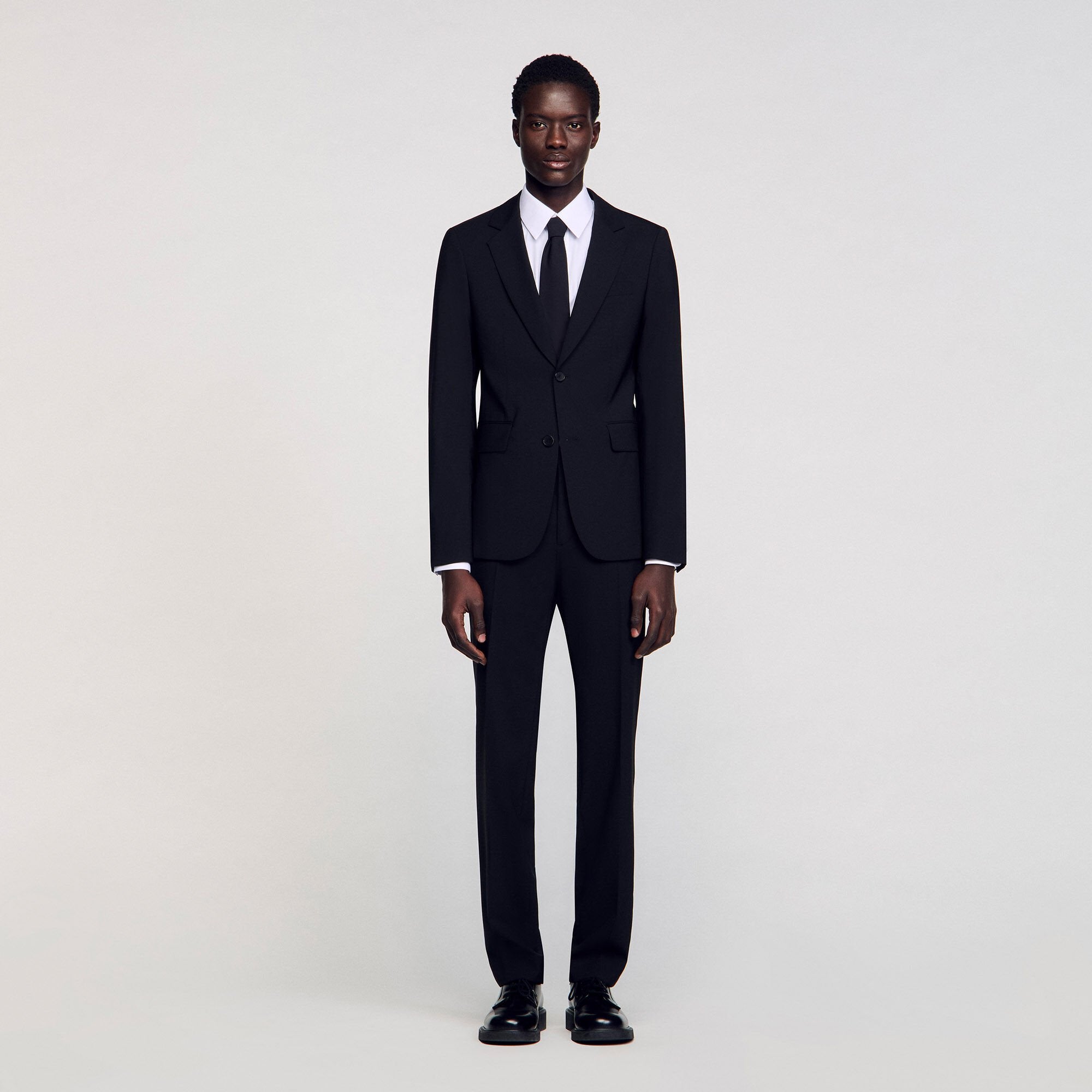 Sandro Men Virgin wool suit jacket