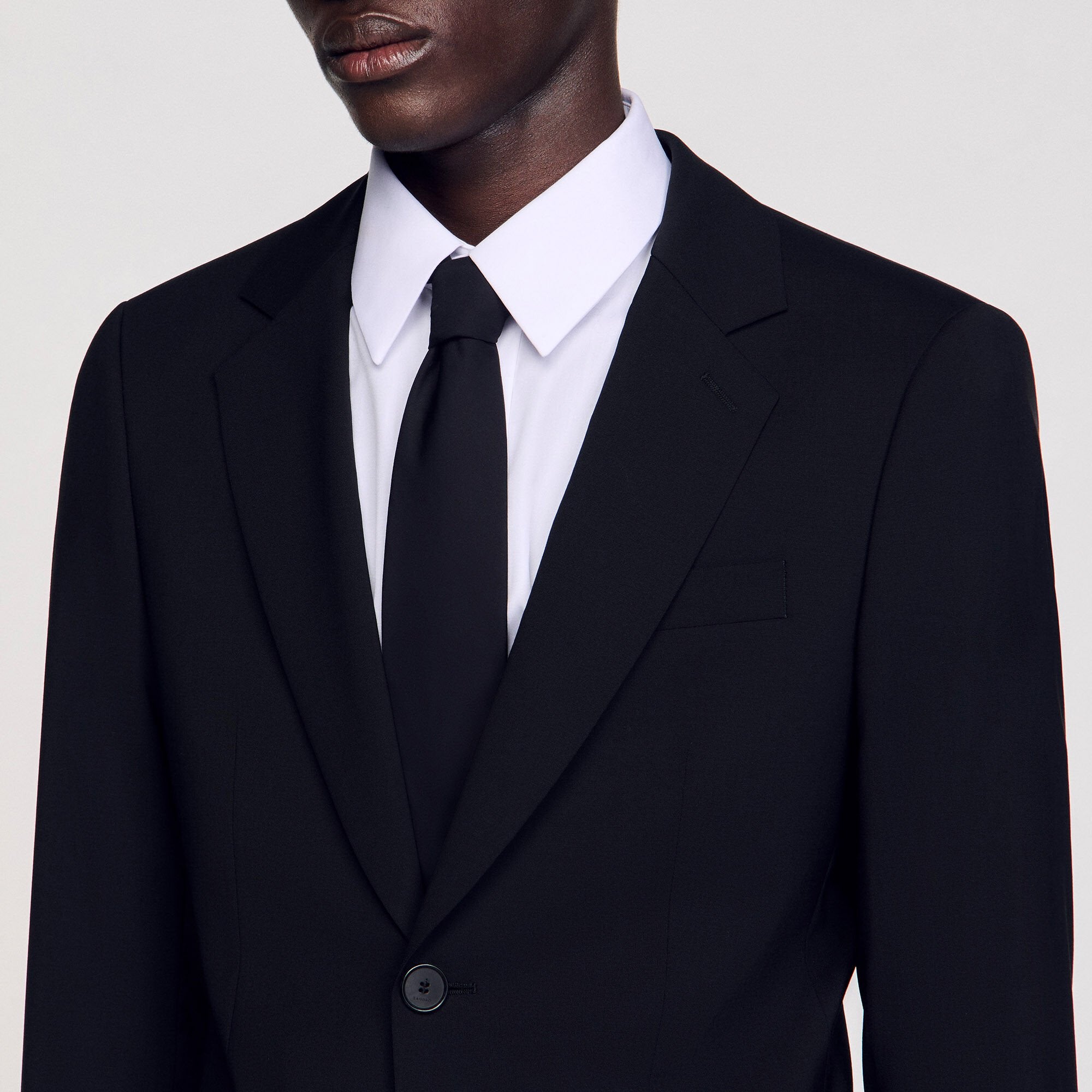 Sandro Men Virgin wool suit jacket