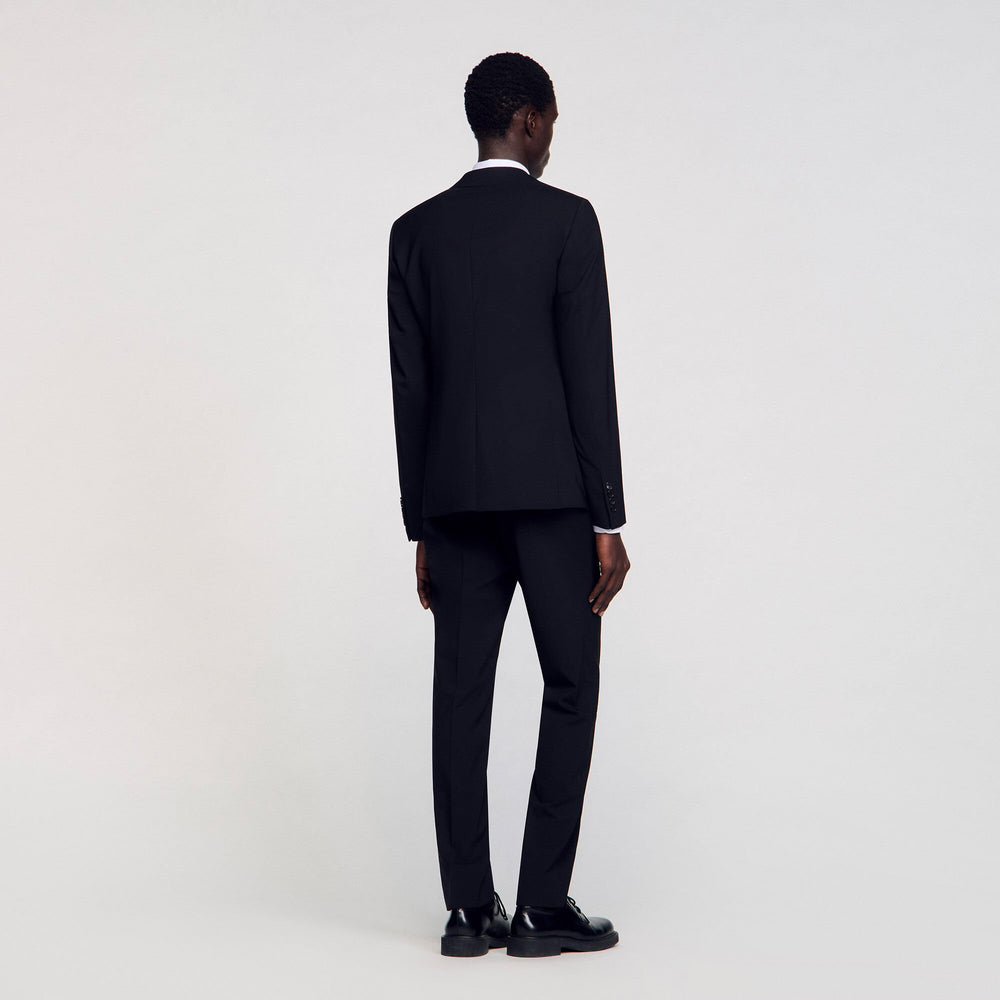 Sandro Men Virgin wool suit jacket