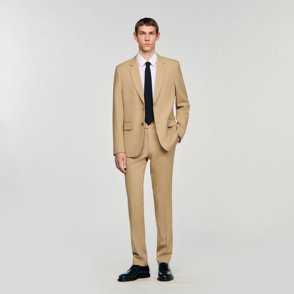 Sandro Men Wool suit jacket