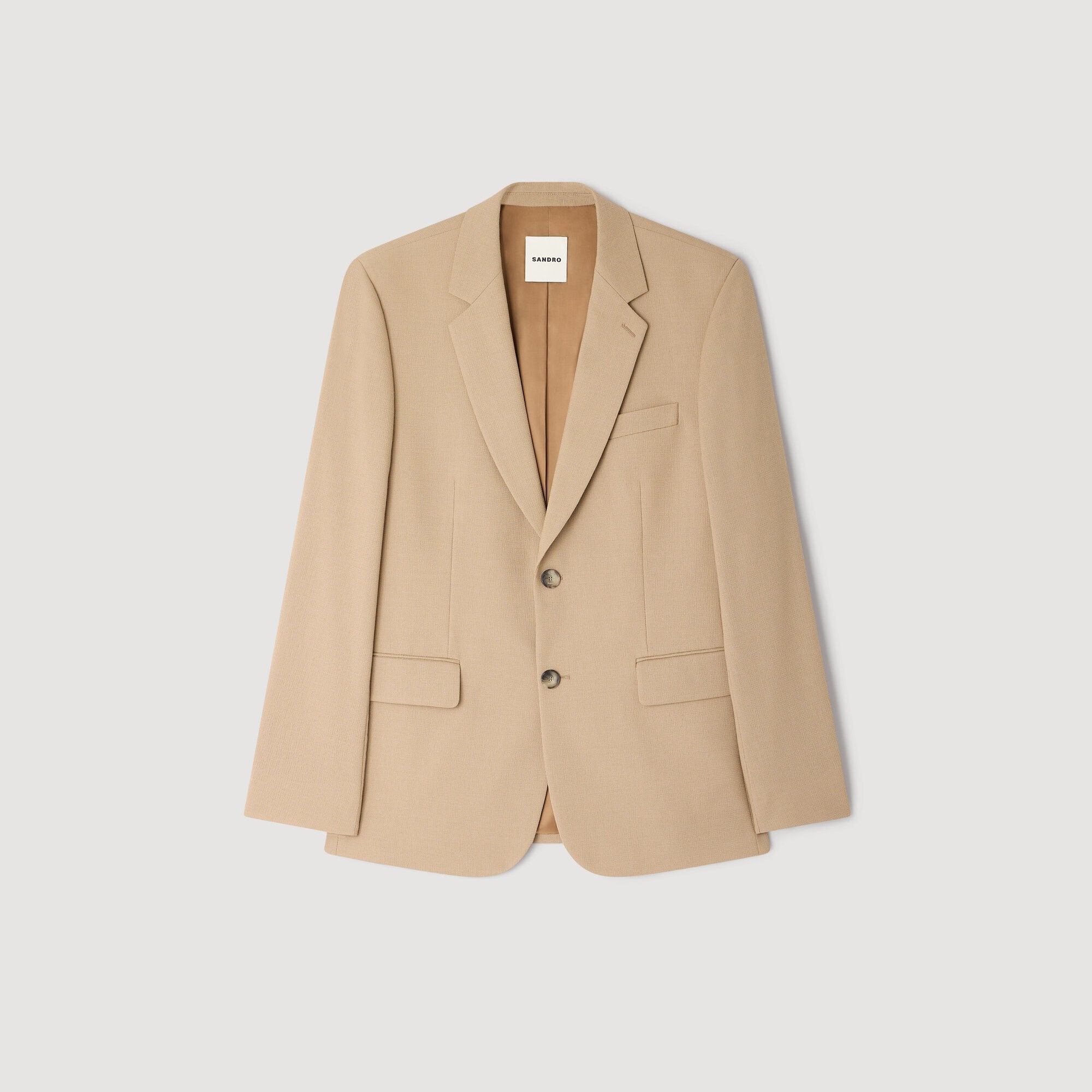 Sandro Men Wool suit jacket