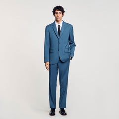 Sandro Men Wool suit jacket