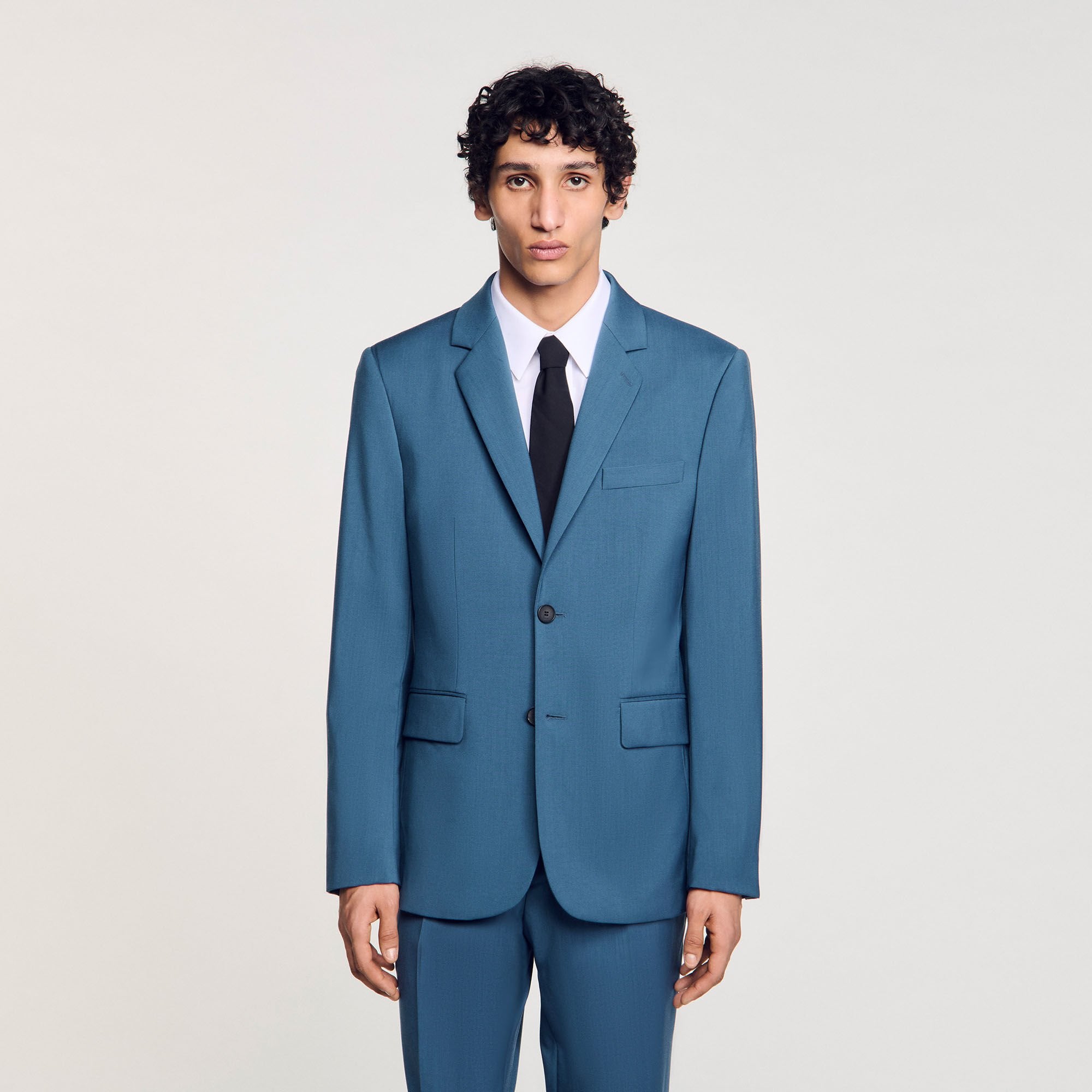 Sandro Men Wool suit jacket