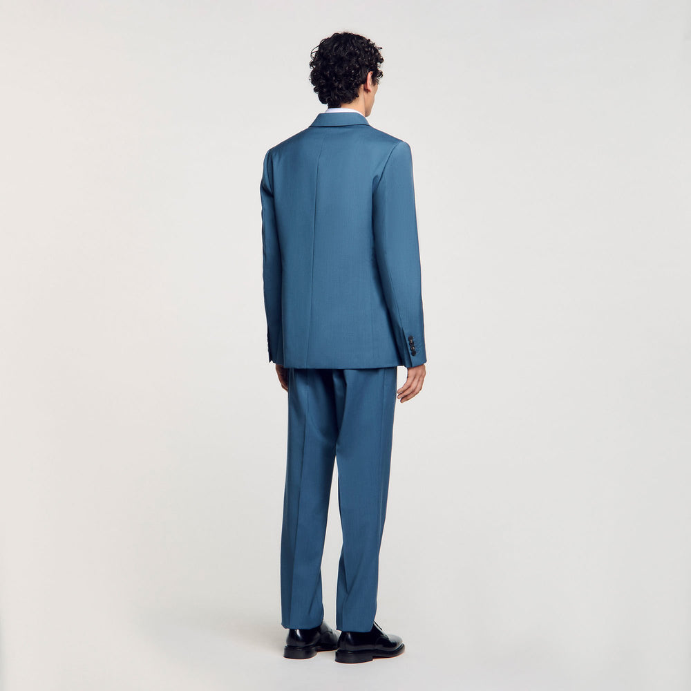 Sandro Men Wool suit jacket