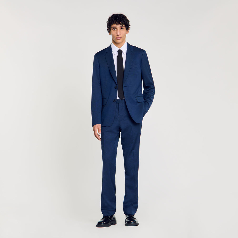 Sandro Men Wool suit jacket