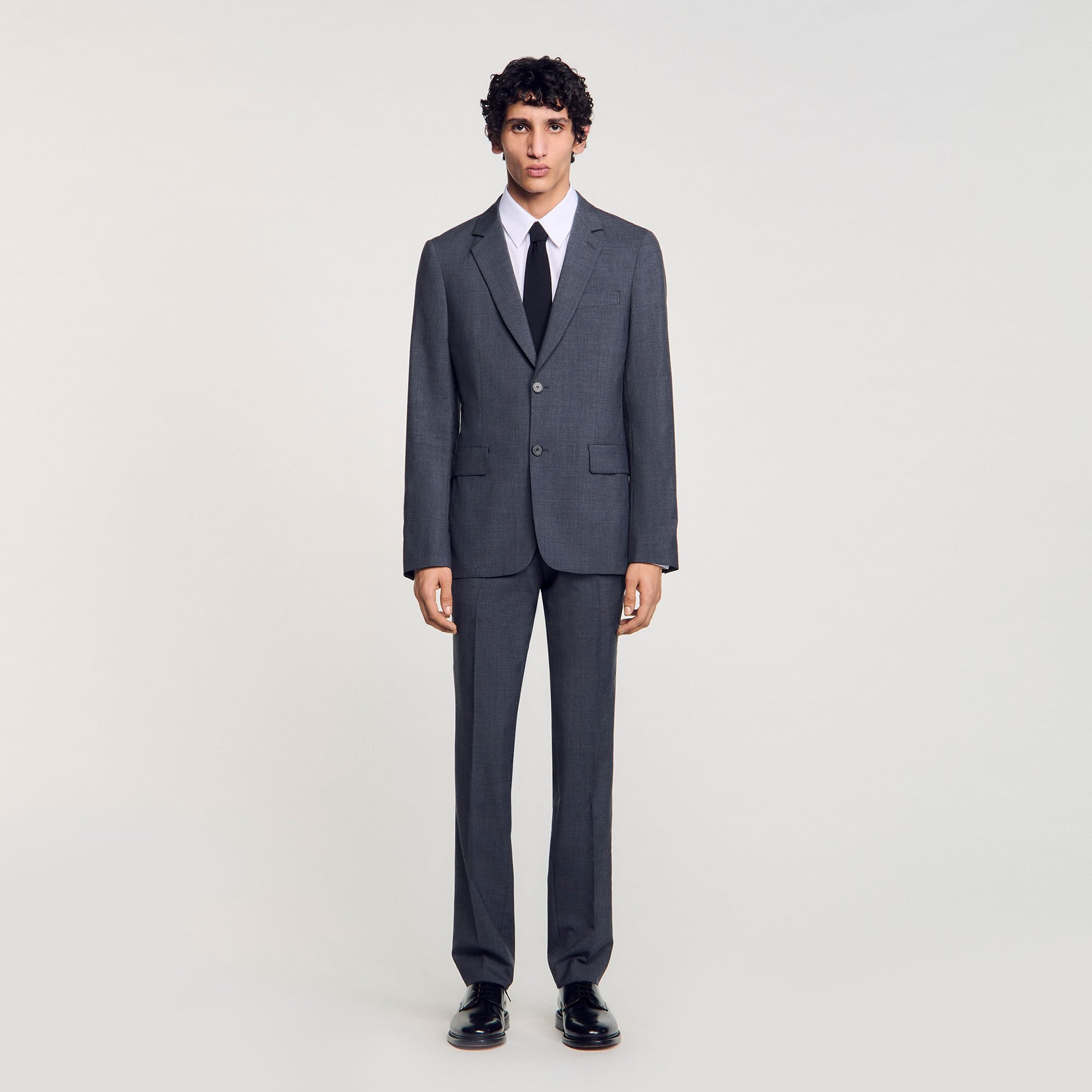 Sandro Men Wool suit jacket