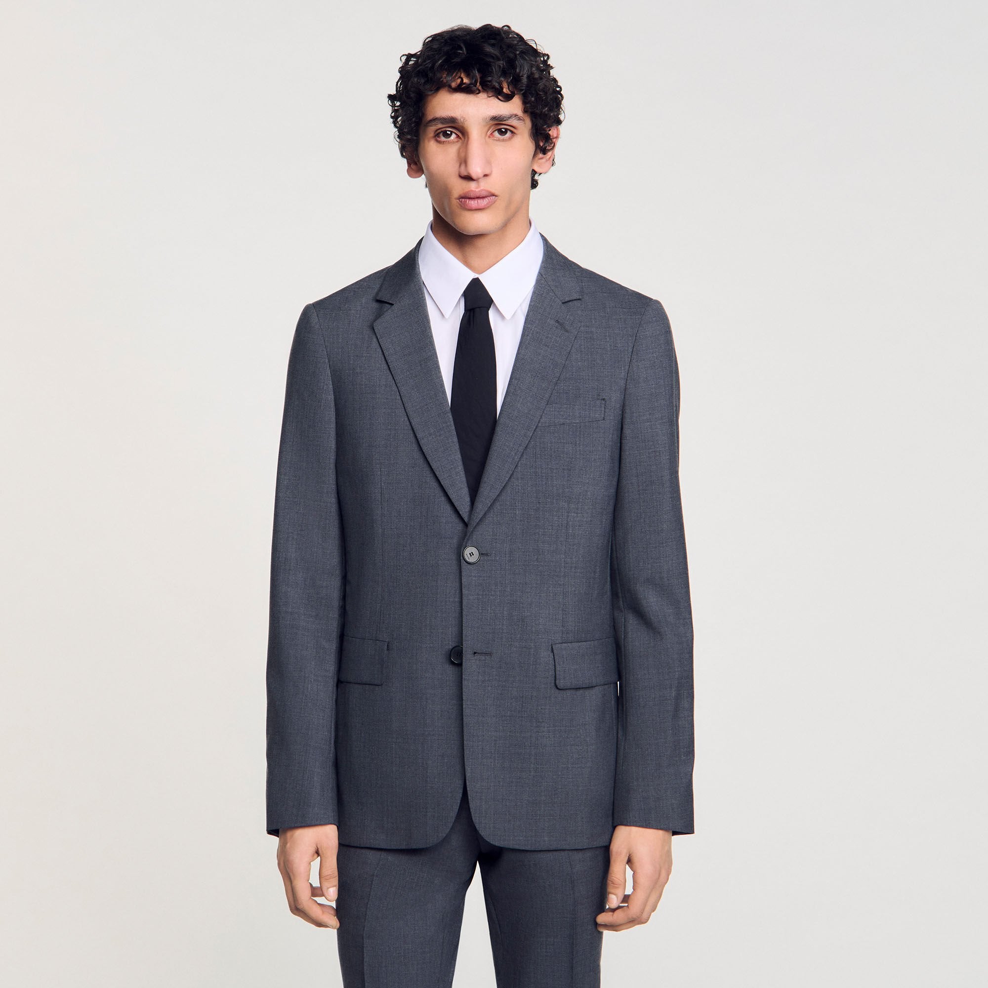 Sandro Men Wool suit jacket