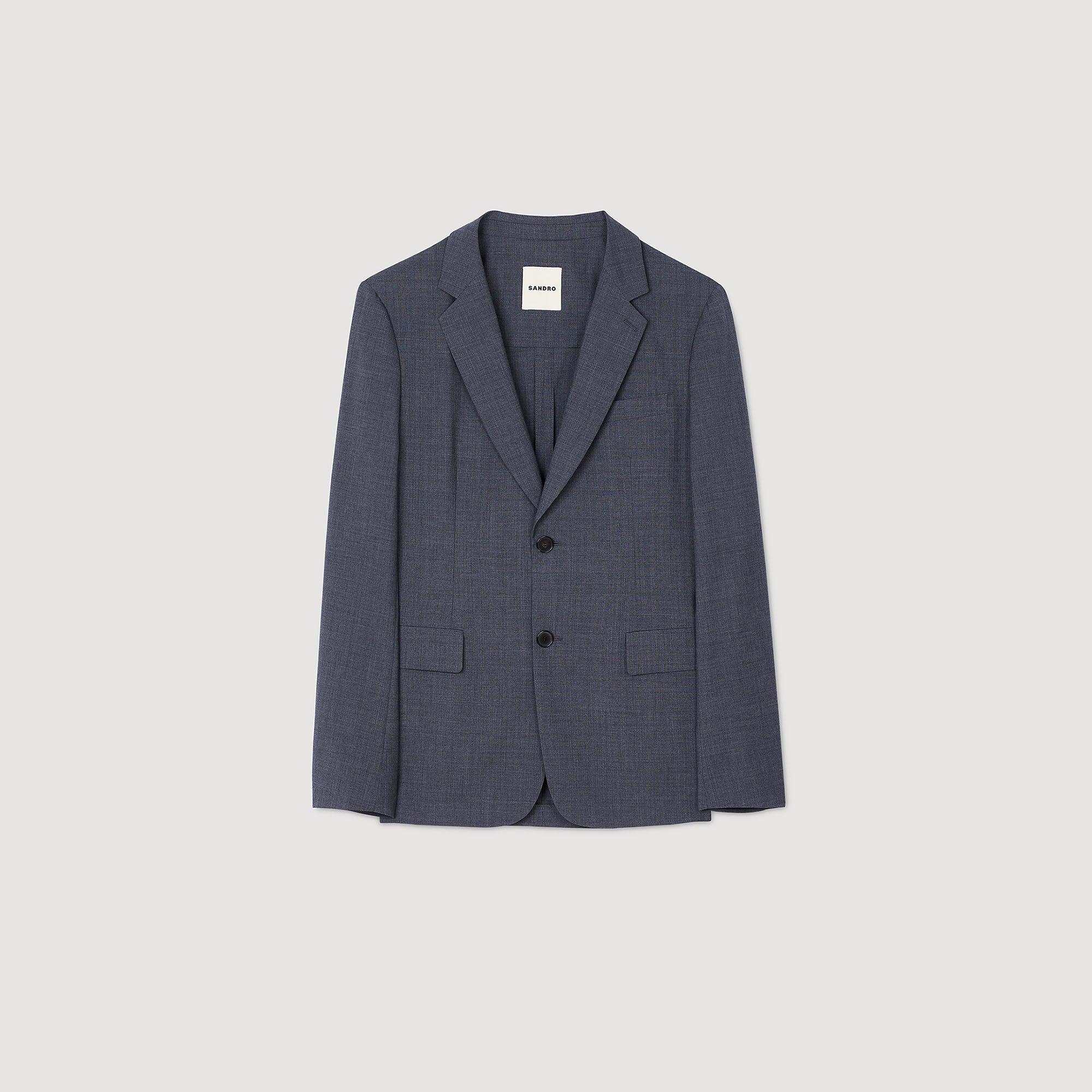 Sandro Men Wool suit jacket