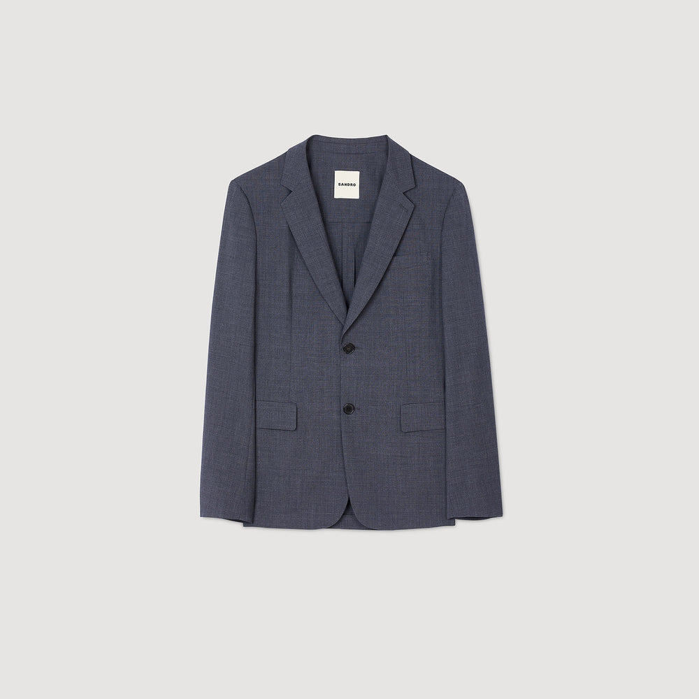 Sandro Men Wool suit jacket