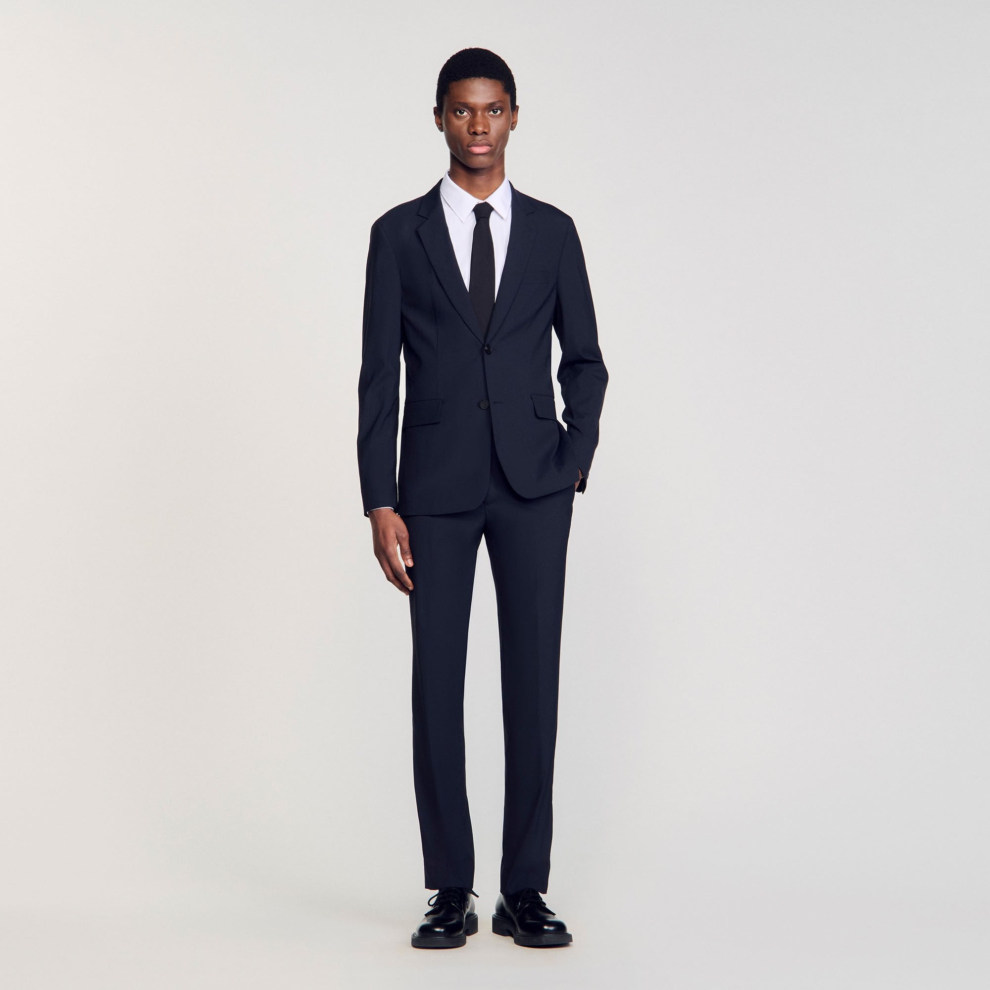 Sandro Men Wool suit jacket