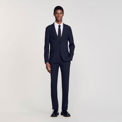 Sandro Men Wool suit jacket