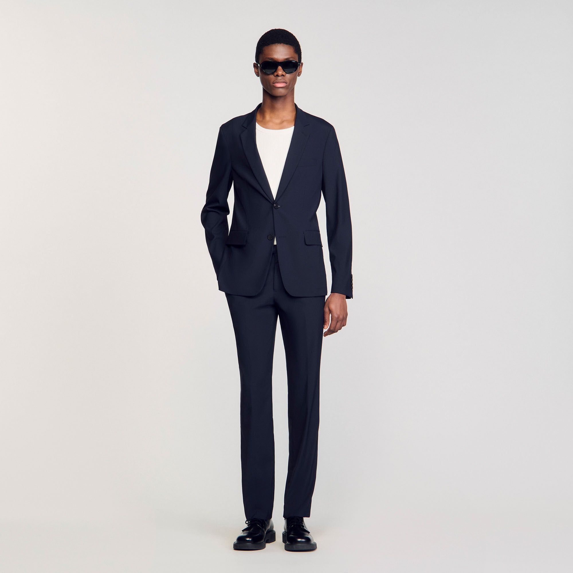 Sandro Men Wool suit jacket