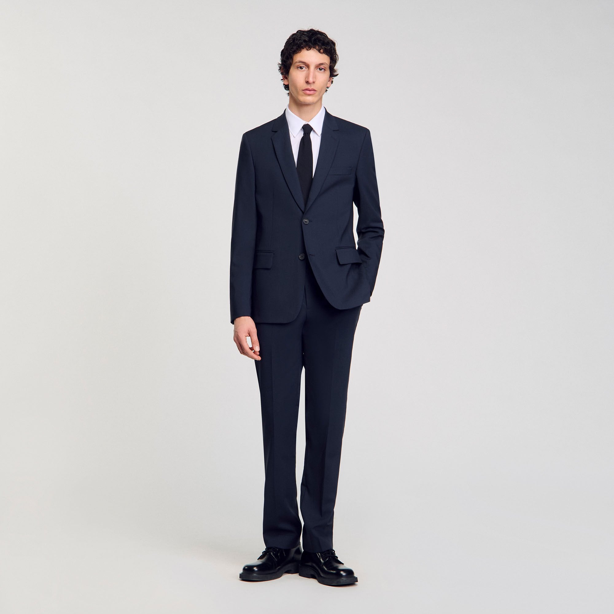 Sandro Men Wool suit jacket