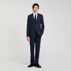 Sandro Men Wool suit jacket