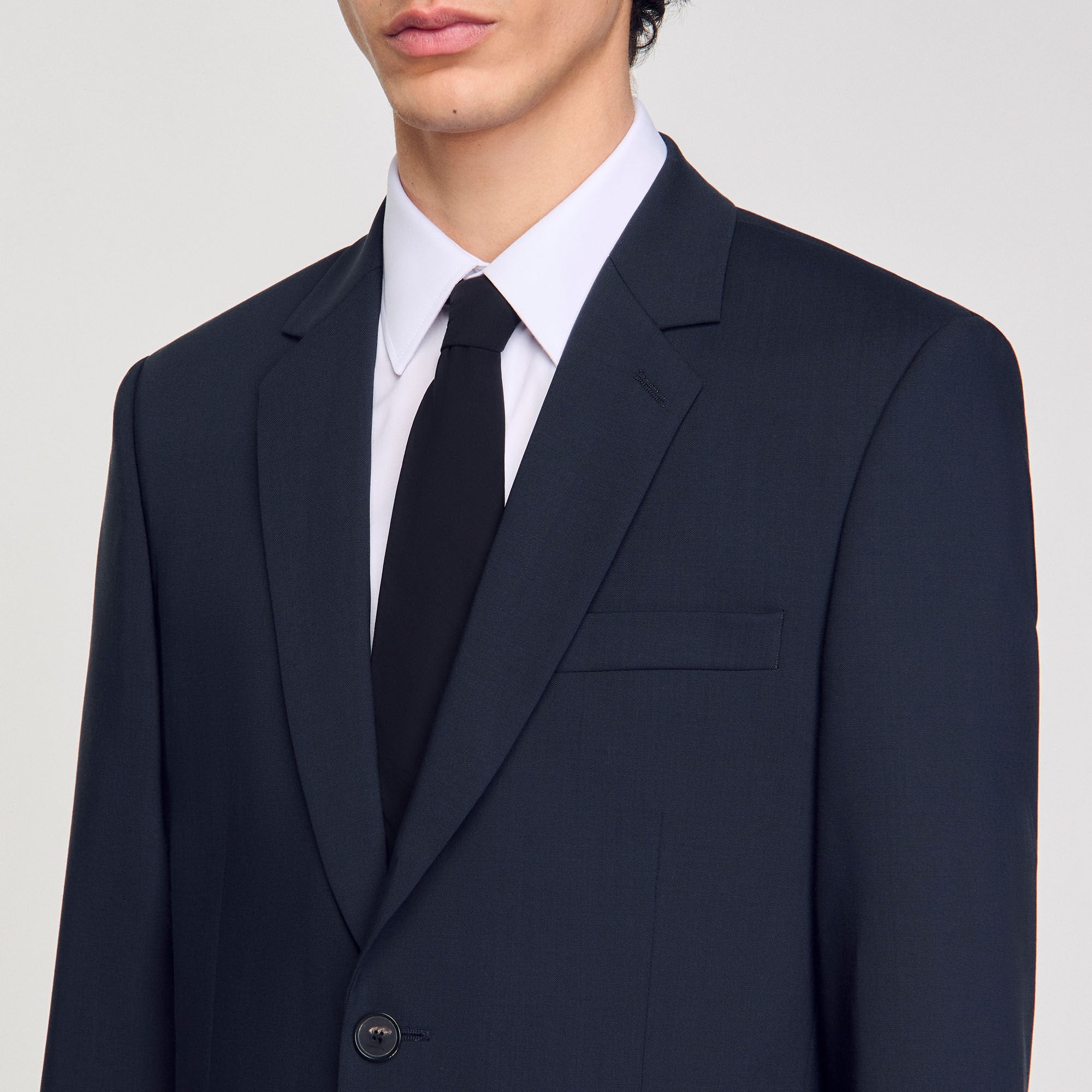 Sandro Men Wool suit jacket