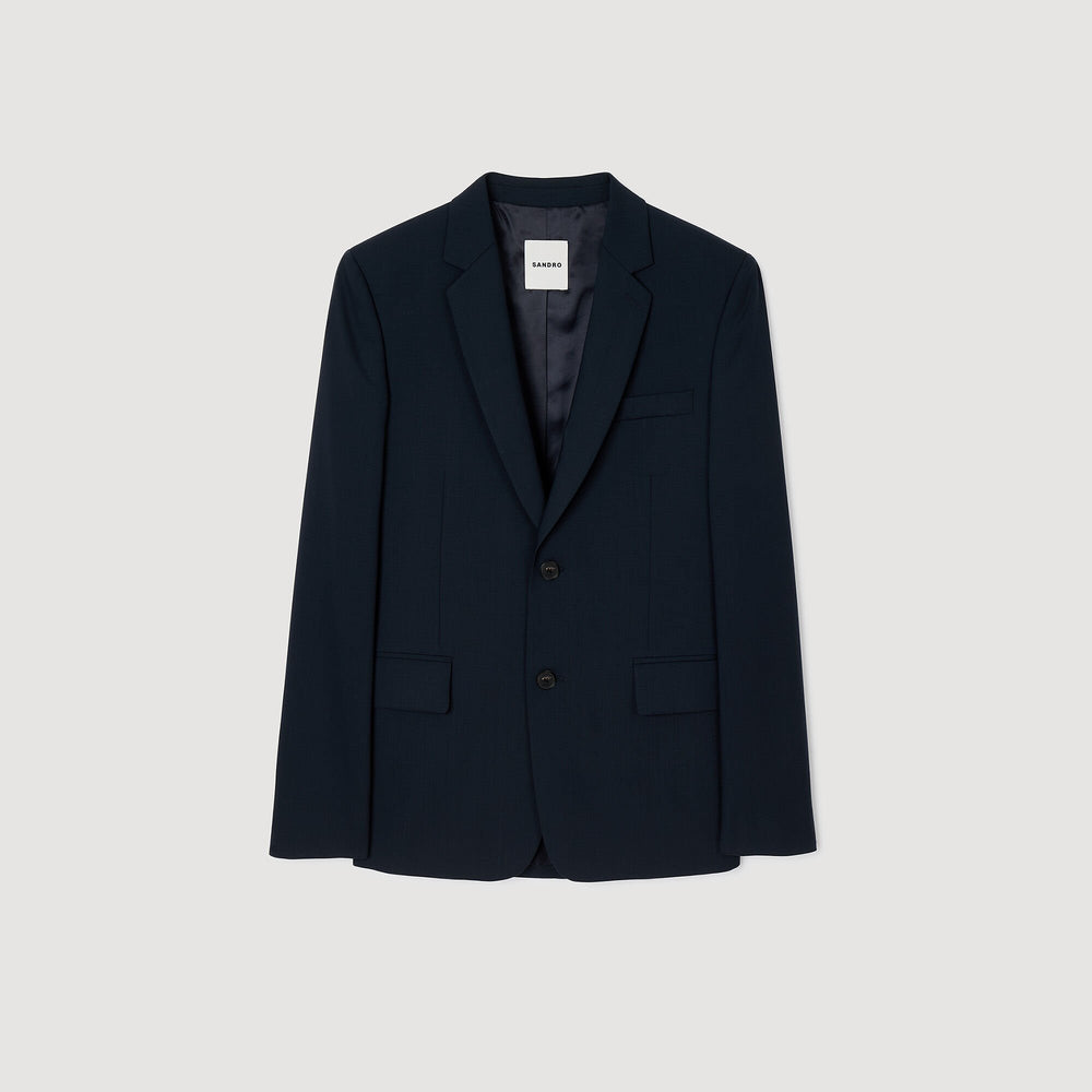 Sandro Men Wool suit jacket