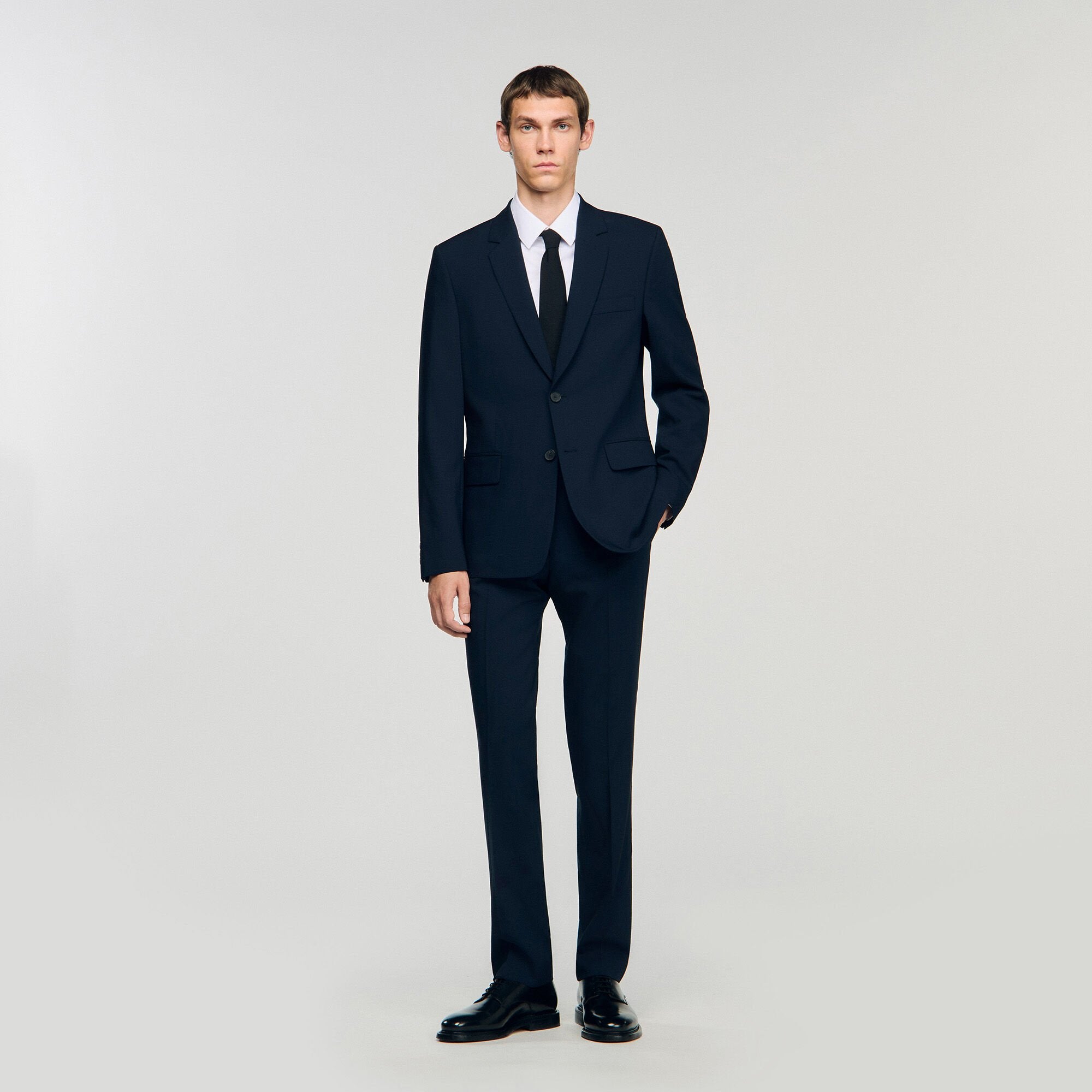 Sandro Men Wool suit jacket