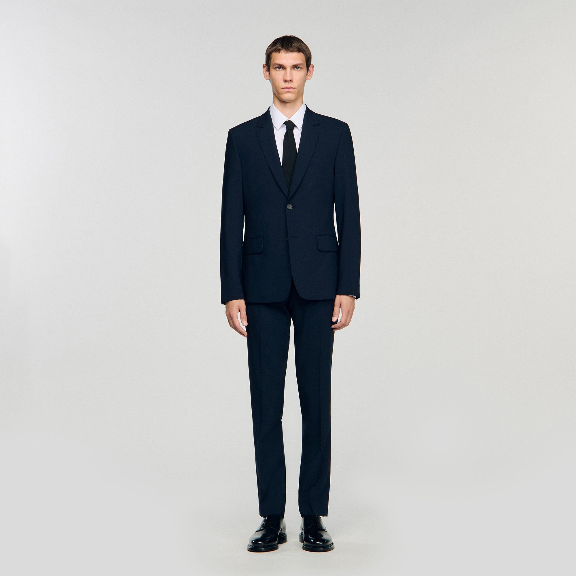 Sandro Men Wool suit jacket