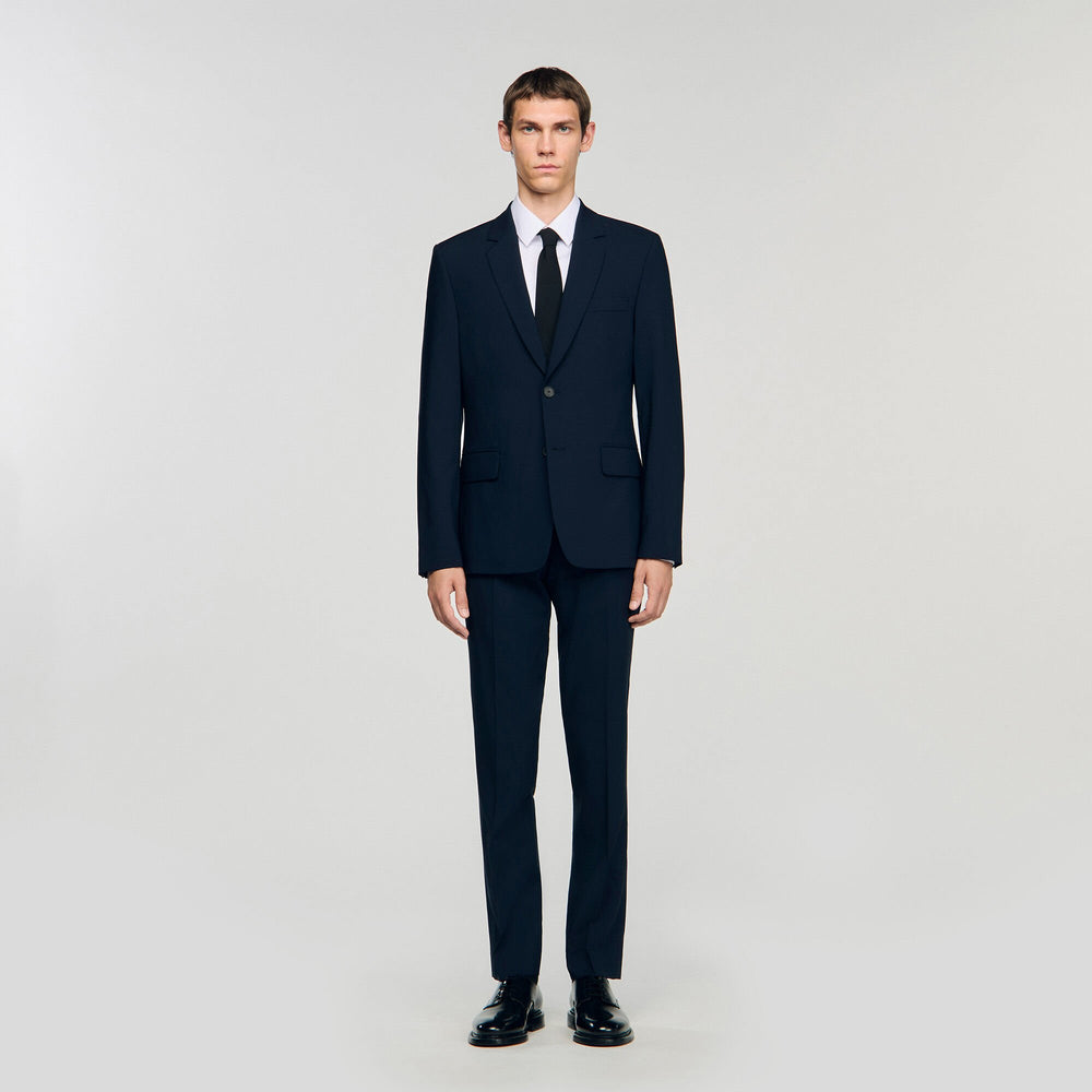 Sandro Men Wool suit jacket
