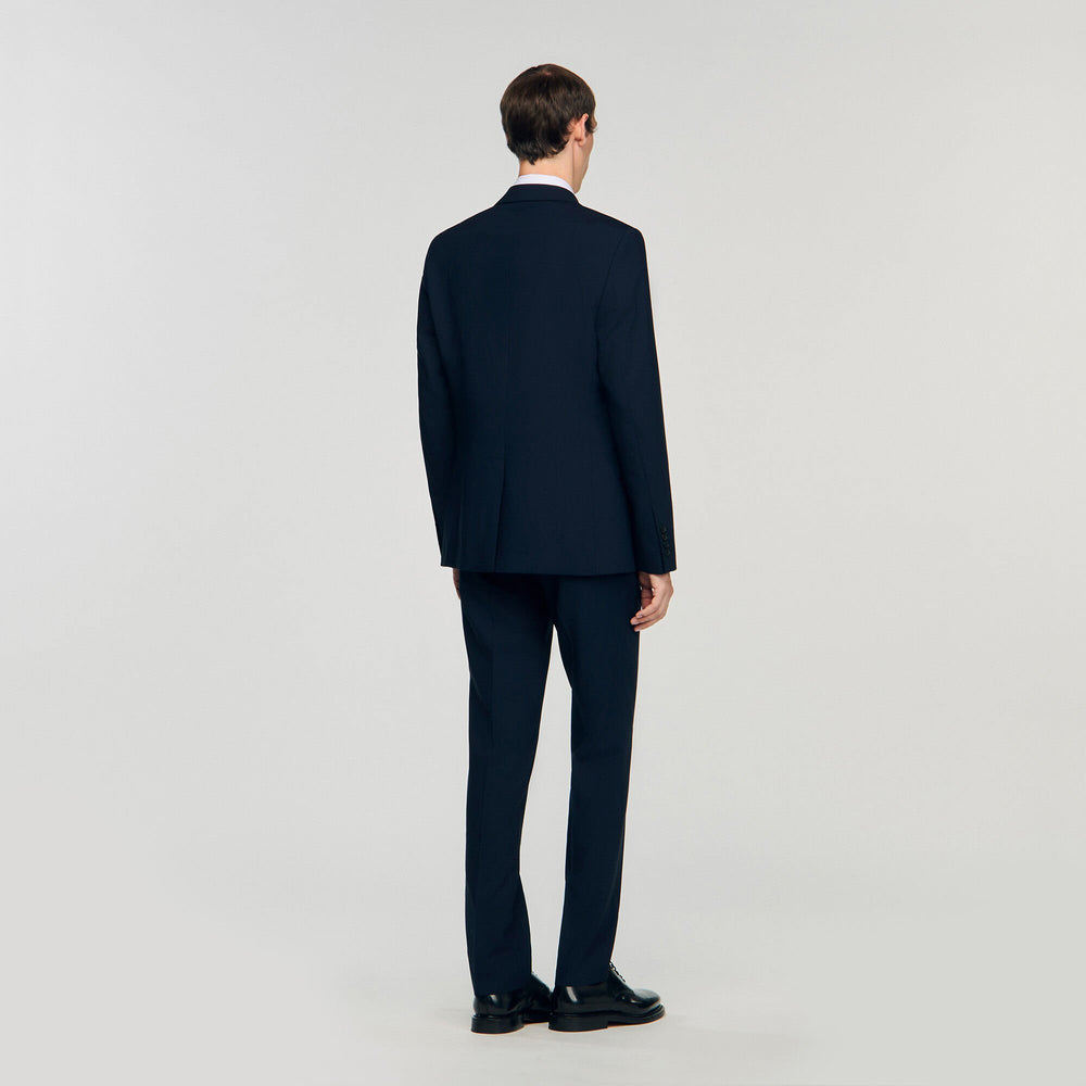 Sandro Men Wool suit jacket
