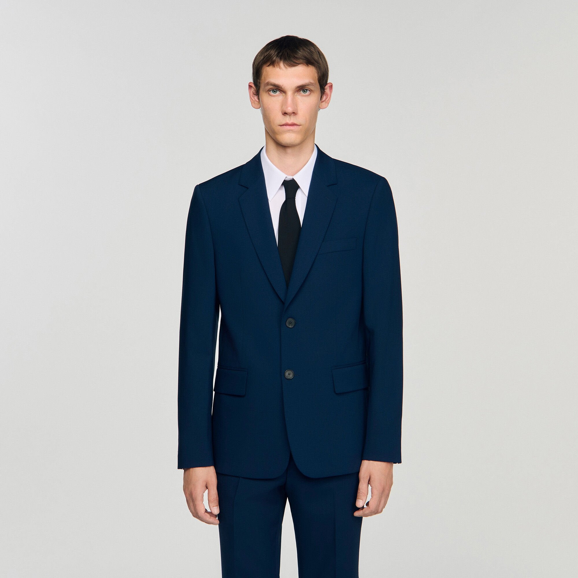 Sandro Men Wool suit jacket