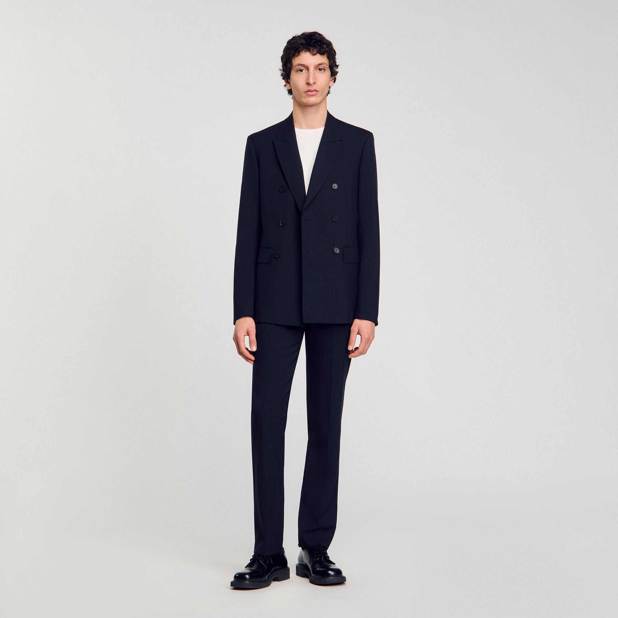 Sandro Men Double-breasted suit jacket