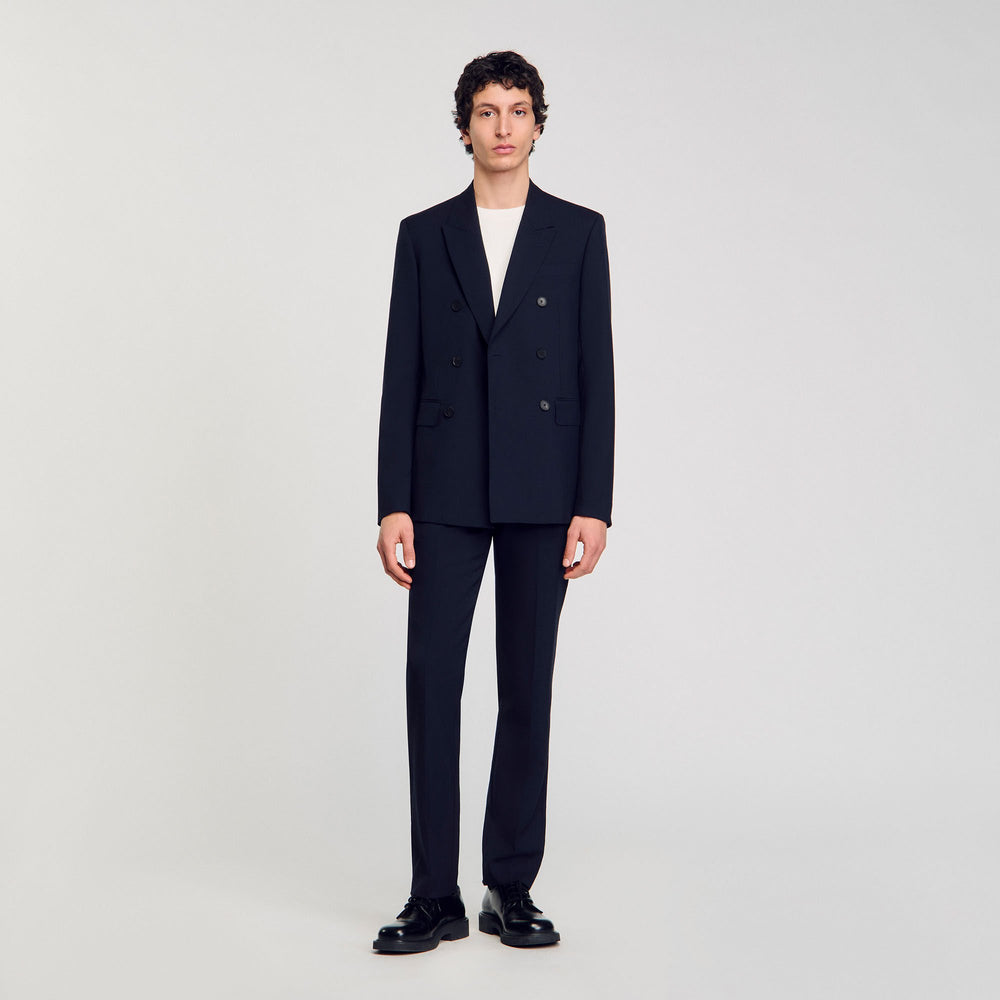 Sandro Men Double-breasted suit jacket