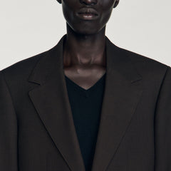 Sandro Men Wool suit jacket
