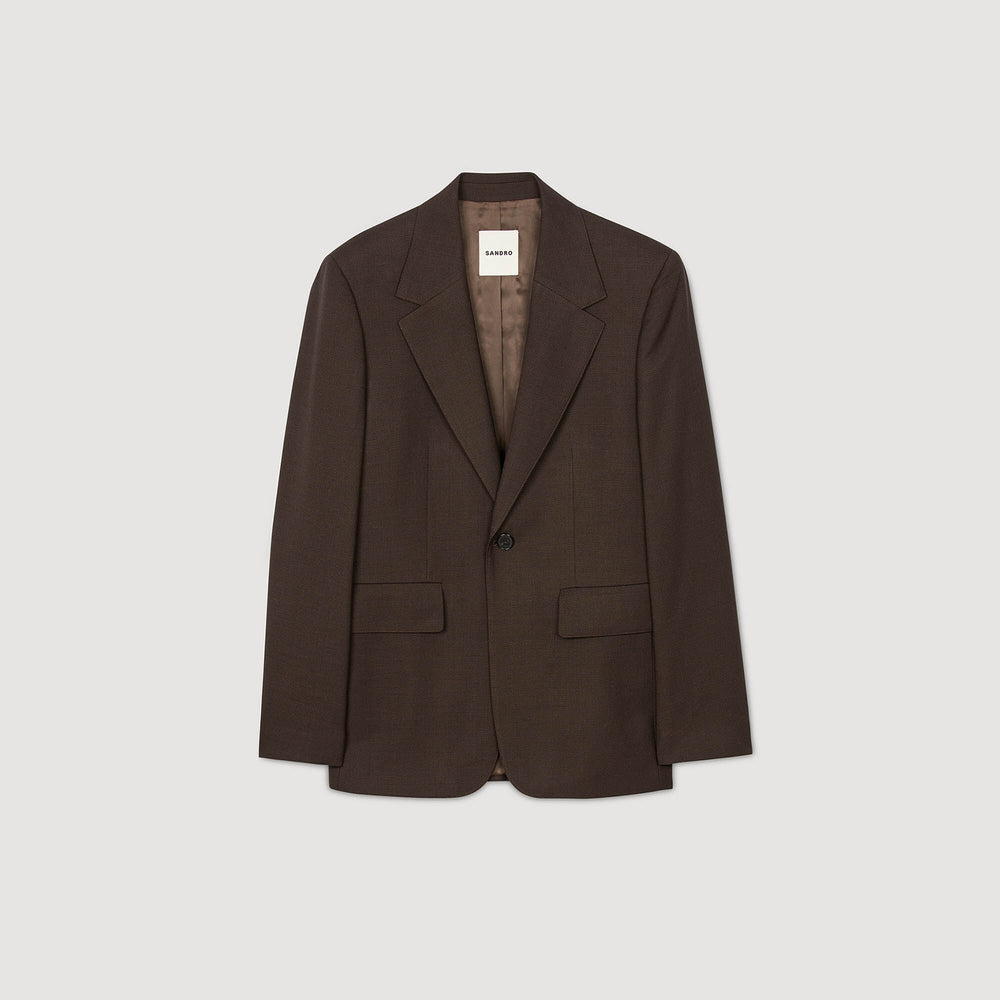 Sandro Men Wool suit jacket