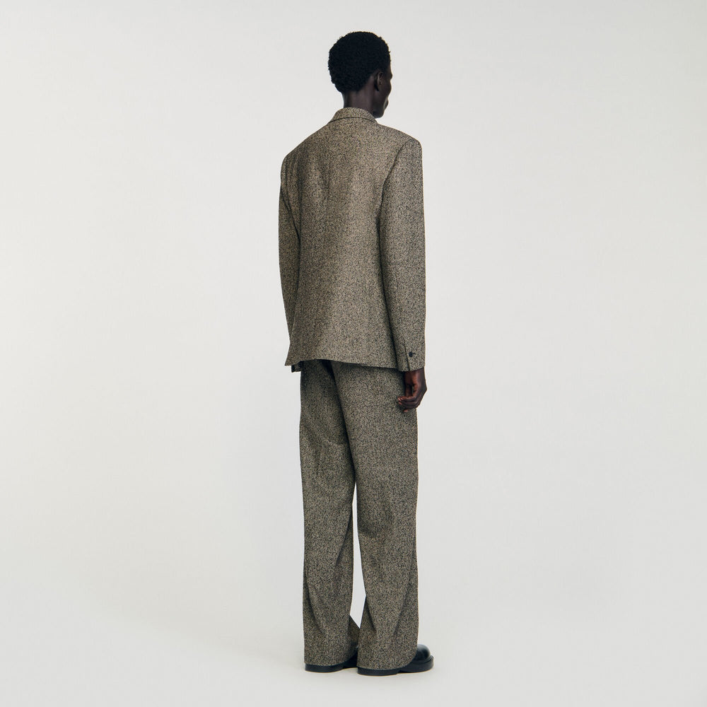 Sandro Men Double-breasted suit jacket