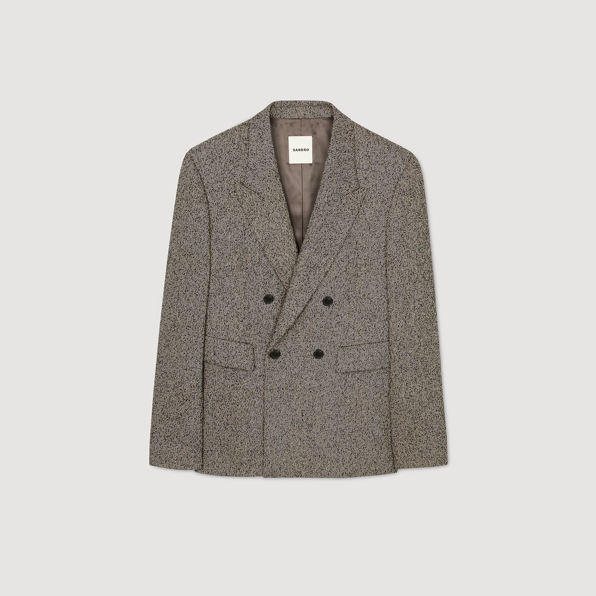 Sandro Men Double-breasted suit jacket
