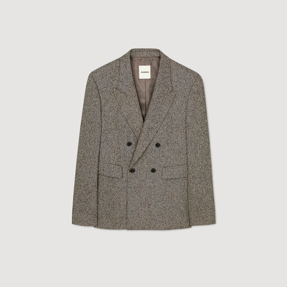 Sandro Men Double-breasted suit jacket