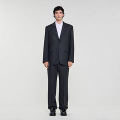 Sandro Men Wool suit jacket