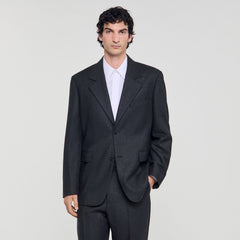 Sandro Men Wool suit jacket