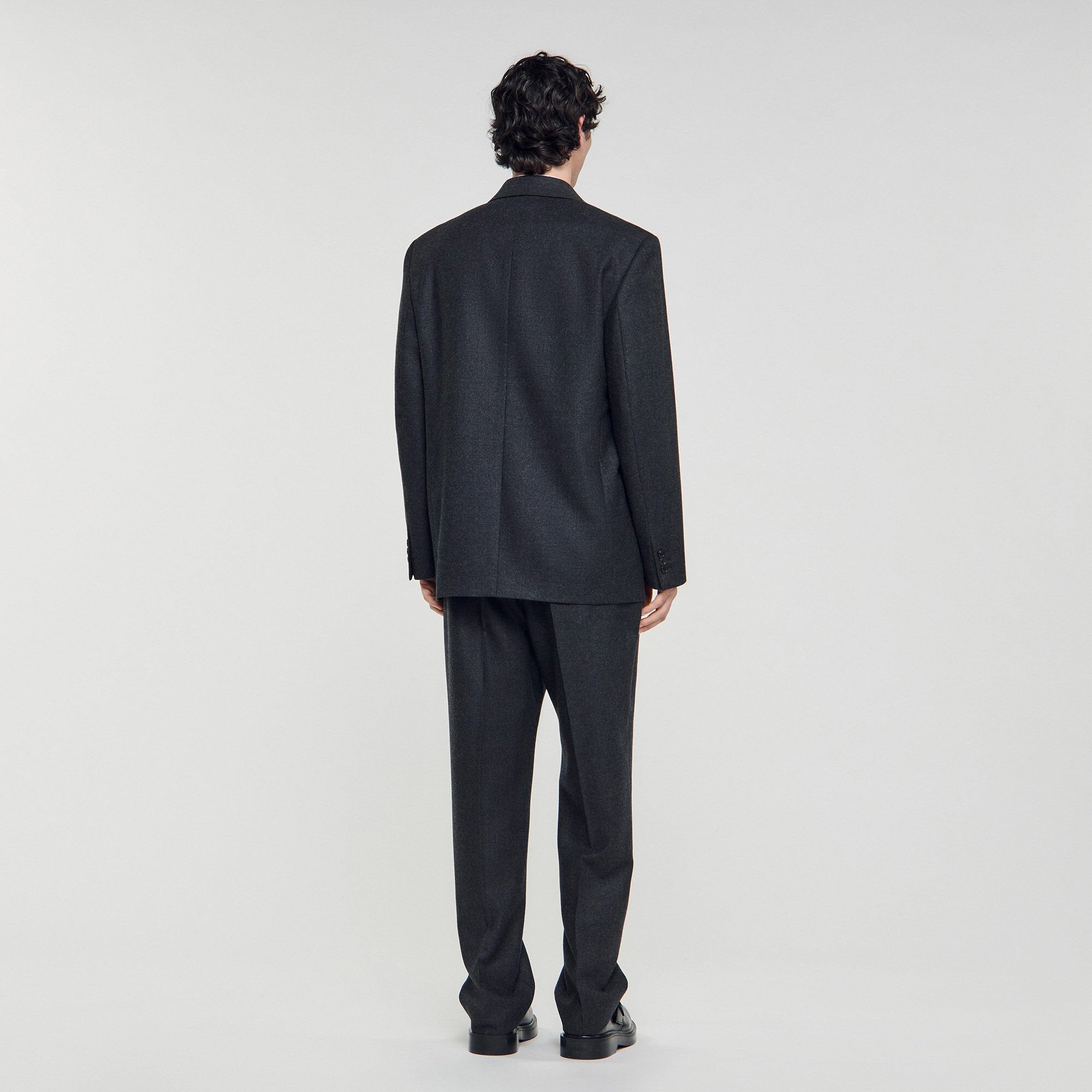 Sandro Men Wool suit jacket