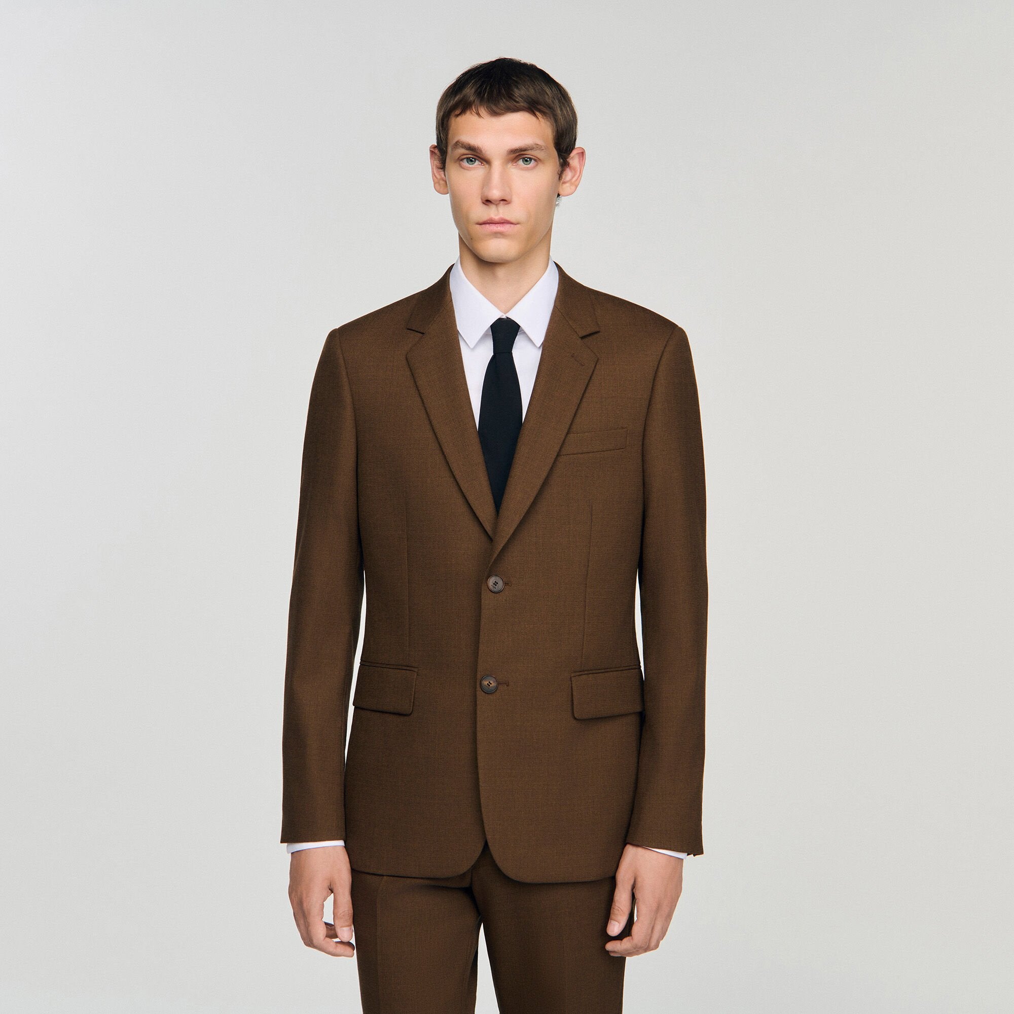 Sandro Men Wool suit jacket
