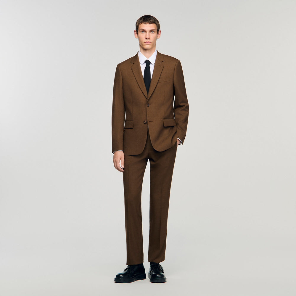 Sandro Men Wool suit jacket